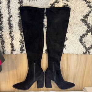 Steve Madden Thigh High Suede Boots